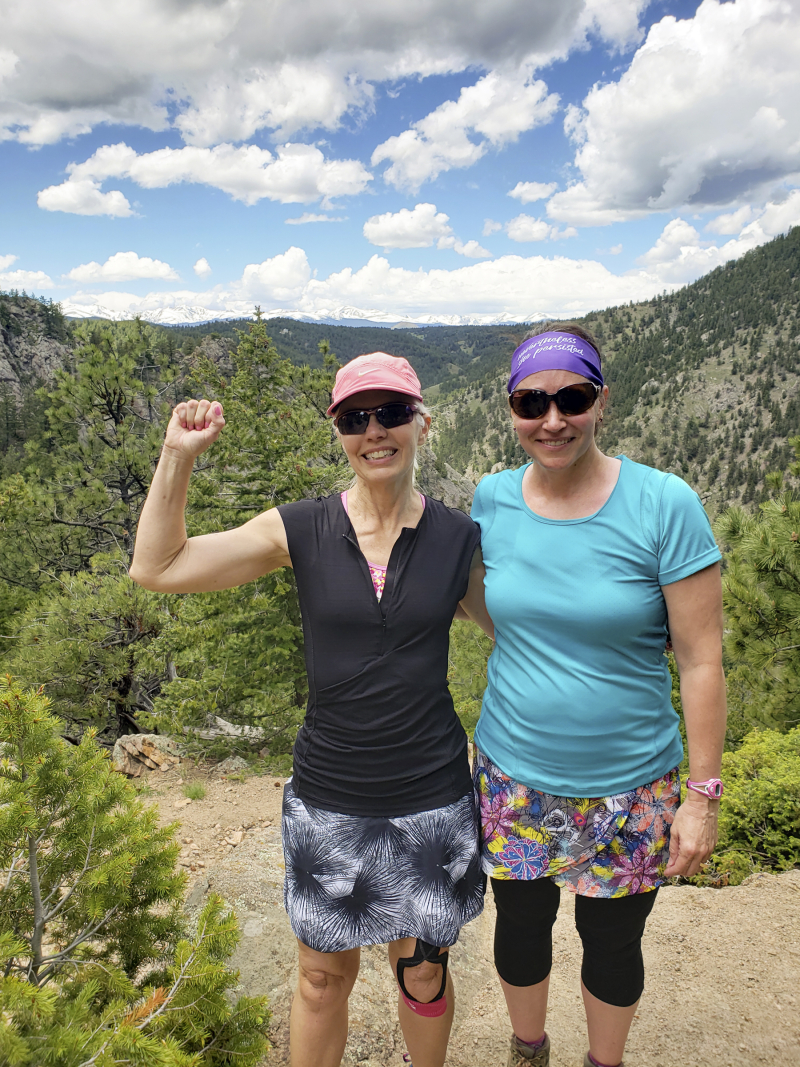 Amy and Lynne flatirons 20190531_130728 Amy and Lynne flatirons 20190531_130728